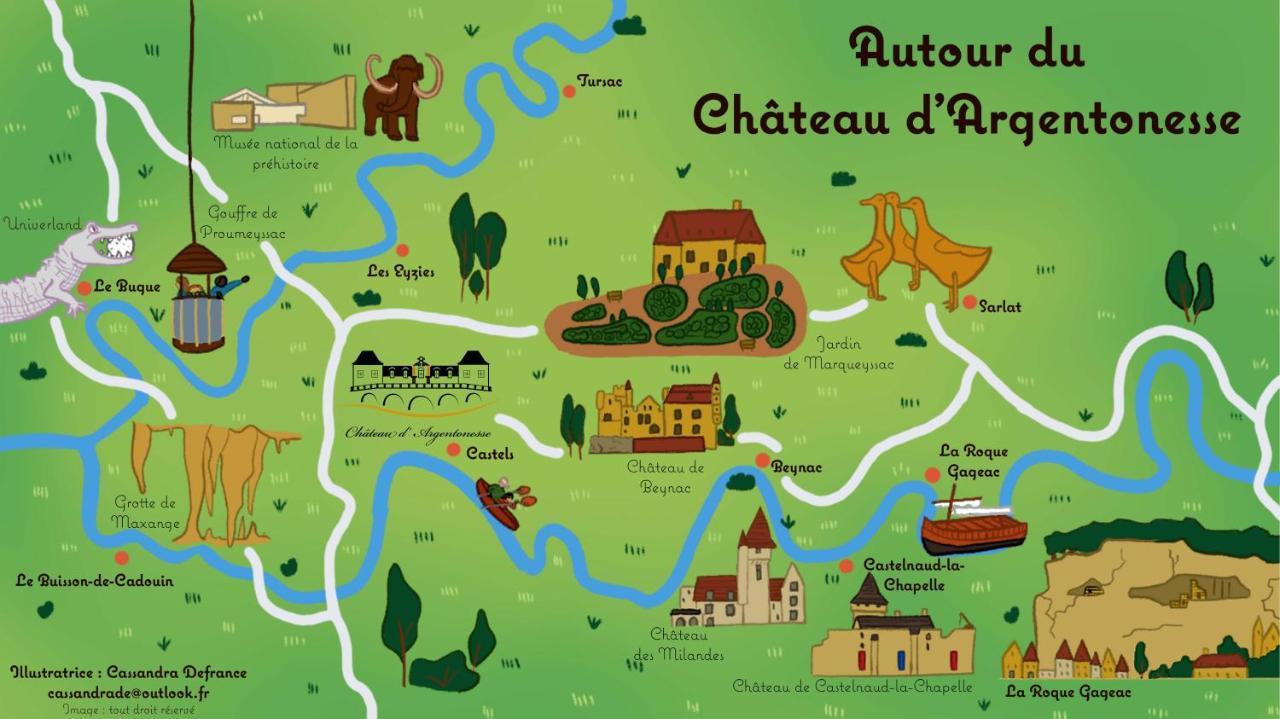 Castels Chateau D'Argentonesse מראה חיצוני תמונה